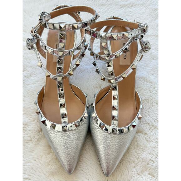 Valentino Garavani Shoes - Valentino Garavani women gladiator heels shoes size 38,5 EU Authentic